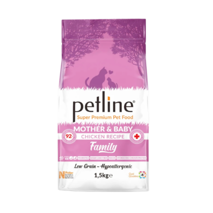 Petline Family Mother and Baby Chicken Recipe Cat Food