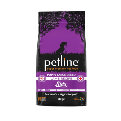 Petline Kids Puppy Dog Food Lamb 3kg for Puppies Under 12 Months